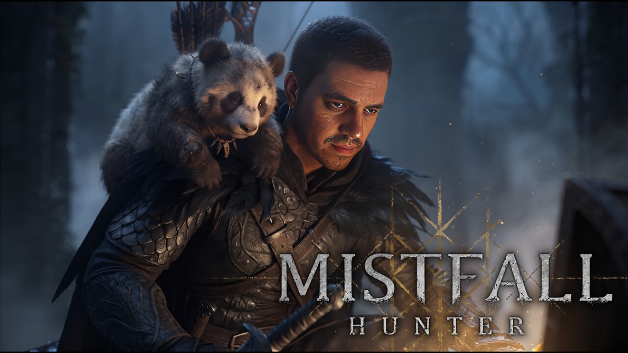 Mistfall Hunter | Exploring Dark Ruins with My Space Panda Companion 🌌🐼⚔