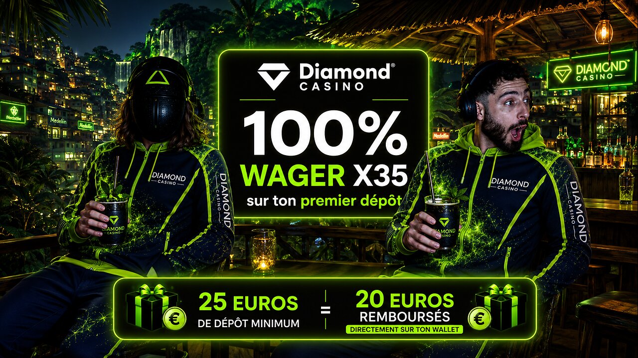 💥WAGER RACE EN COURS 💥🎁DÉPÔT REMBOURSÉ(25€ MINI)🎁 ROUE VIEWERS !diamond !bet7