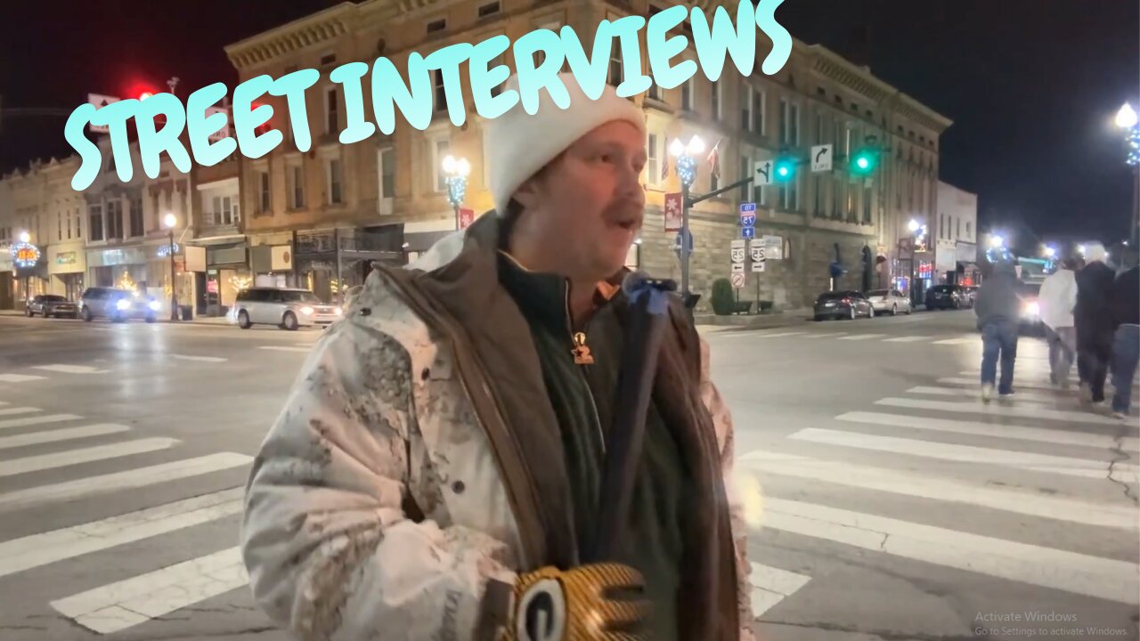 IRL STREET INTERVIEWS DOWNTOWN OHIO
