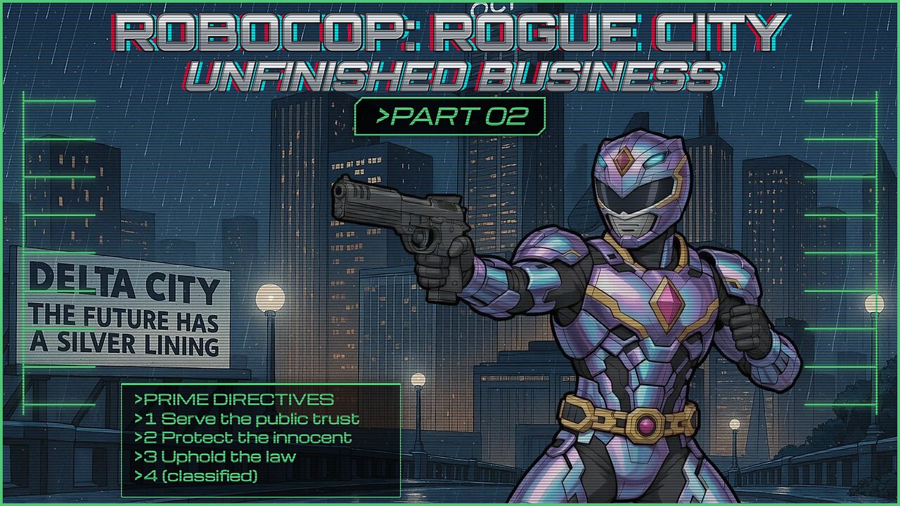 ROBOCOP: Rogue City Unfinished Business. First Time Playthrough. Part 2