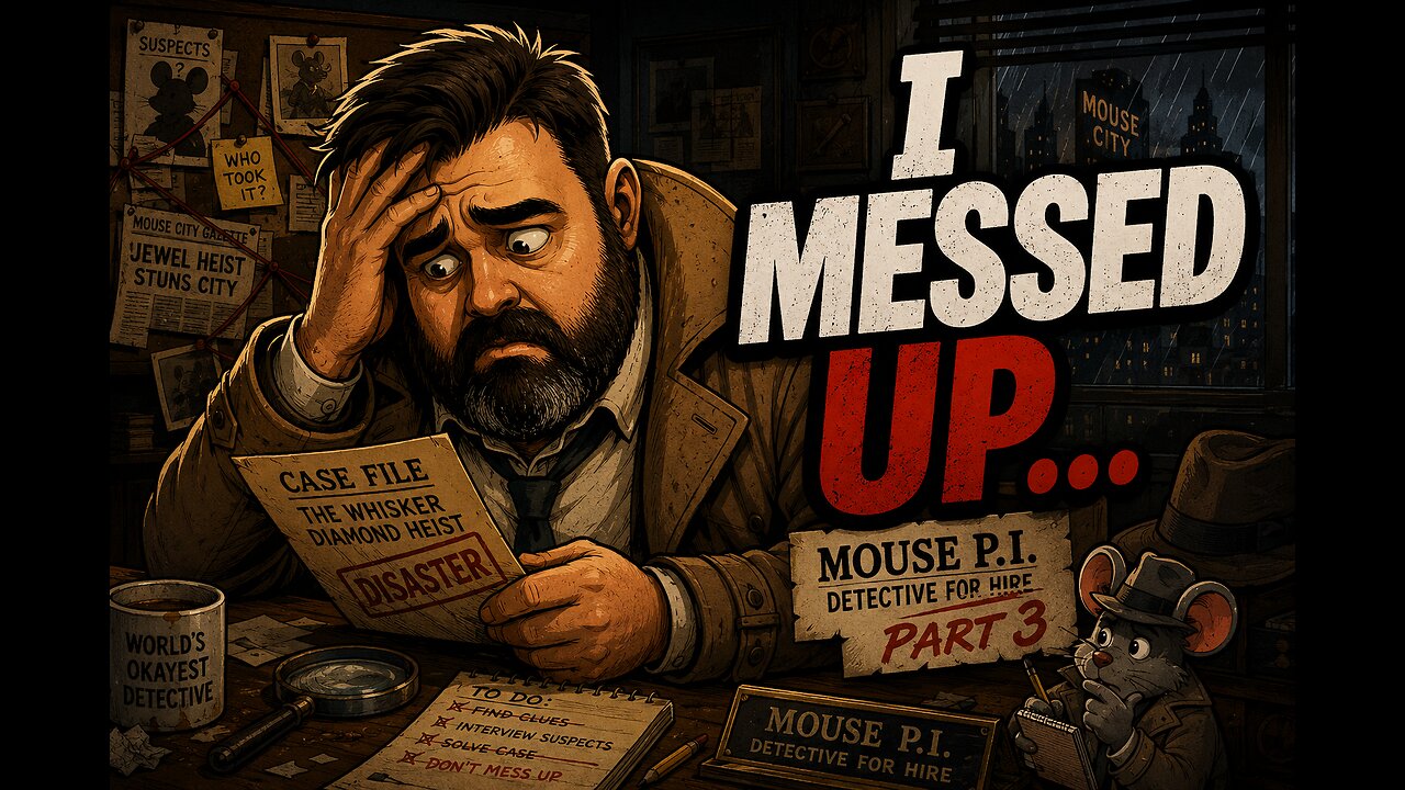 The Case Just Keeps Getting Worse 😭🐭🔍 | Mouse P.I. Part 3
