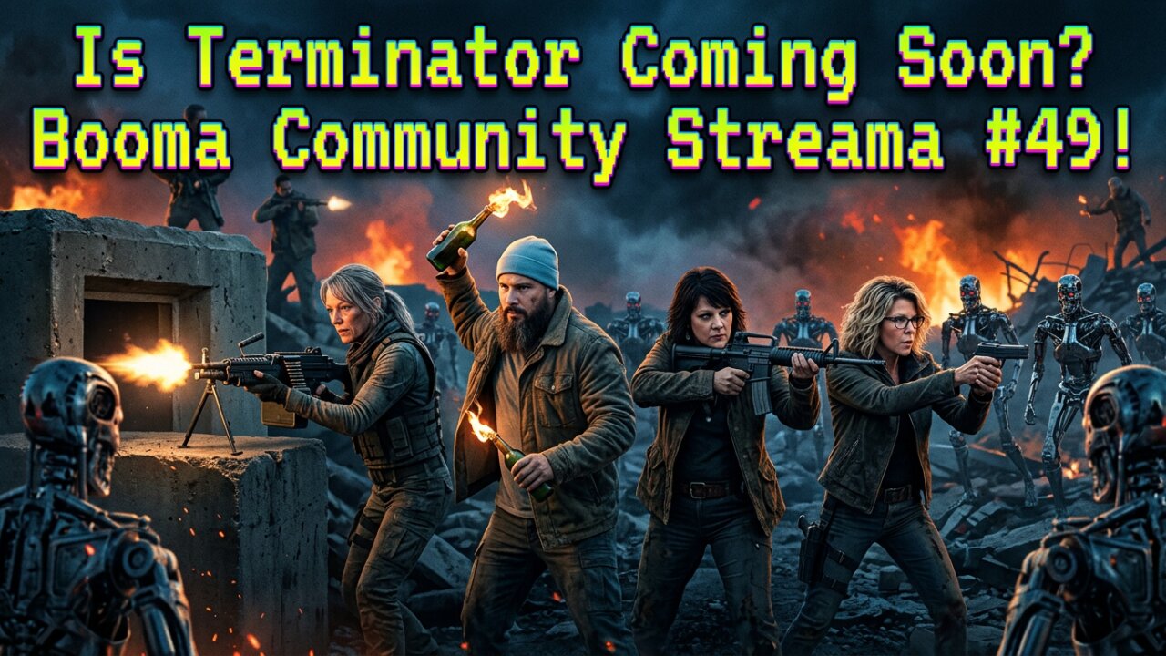 Is Terminator Coming Soon? | Booma Community Streama #49! | July 30th, 2026 @ 12Noon CT / 1pm ET