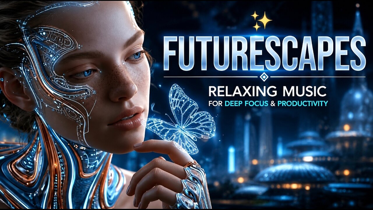 ✨ FUTURESCAPES | Relaxing Music for Deep Focus & Productivity