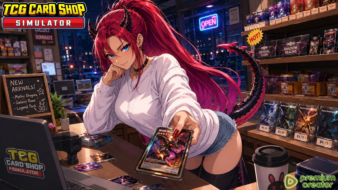 ⌞ TCG CARD SHOP SIMULATOR • PACKS, PROFITS, PROBLEMS ⌝