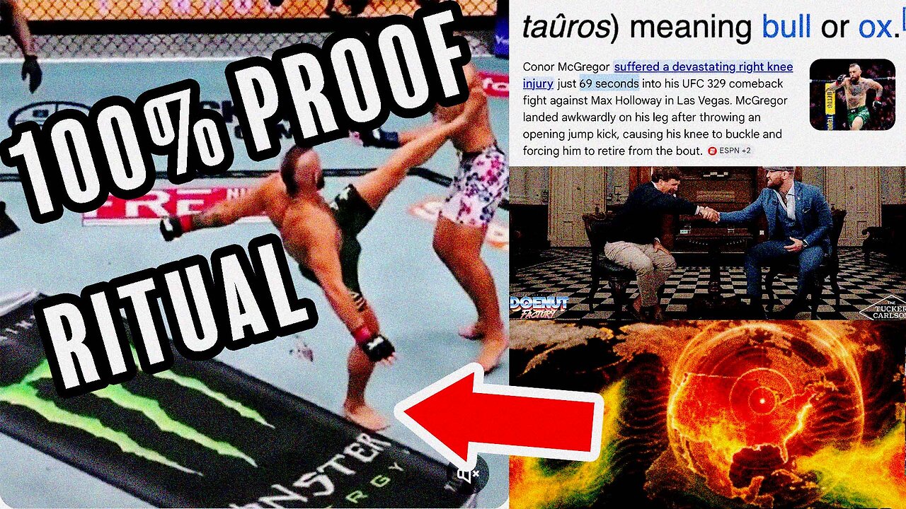 CONNER MCGREGR 33RD° RITUAL!!! THE BIG EVENT COMES NEXT?!