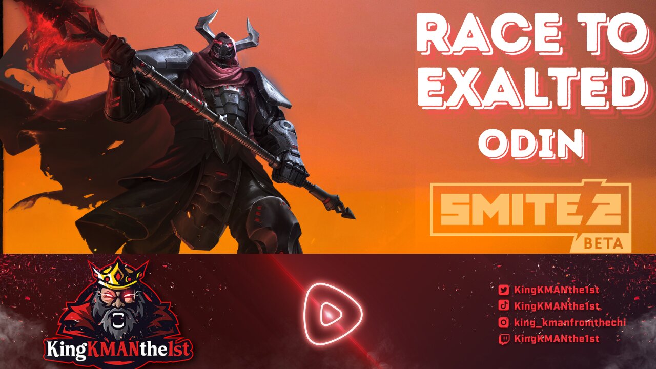 🔴Live: PUSHING TOP 100 RANK IN THE RACE TO EXALTED W/ ODIN