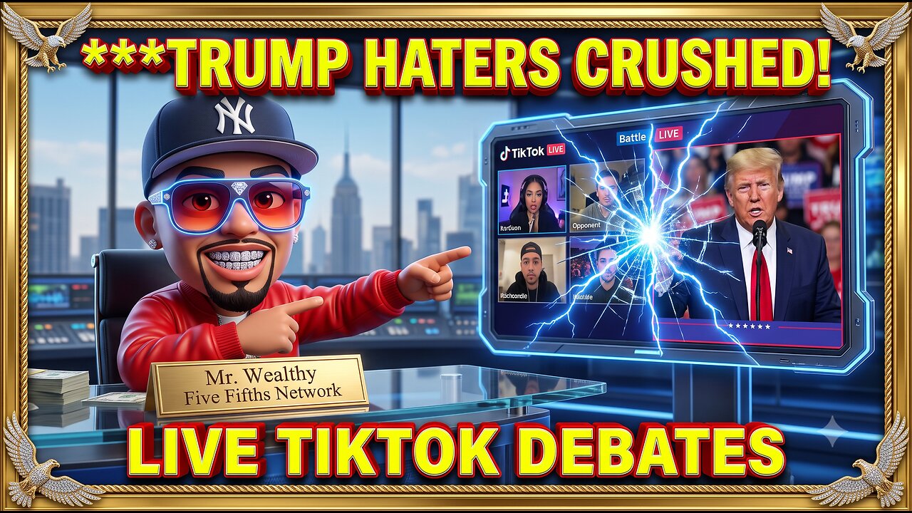 🛑🛑🛑EXPOSED: Leftist TDS Meltdowns Live On TikTok Debate! #tiktok #news #entertainment