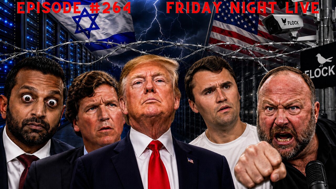 Ep #264 Israel Refuses Deal, Flock Cameras are EVERYWHERE, Charlie Kirk Assassination Break Down,