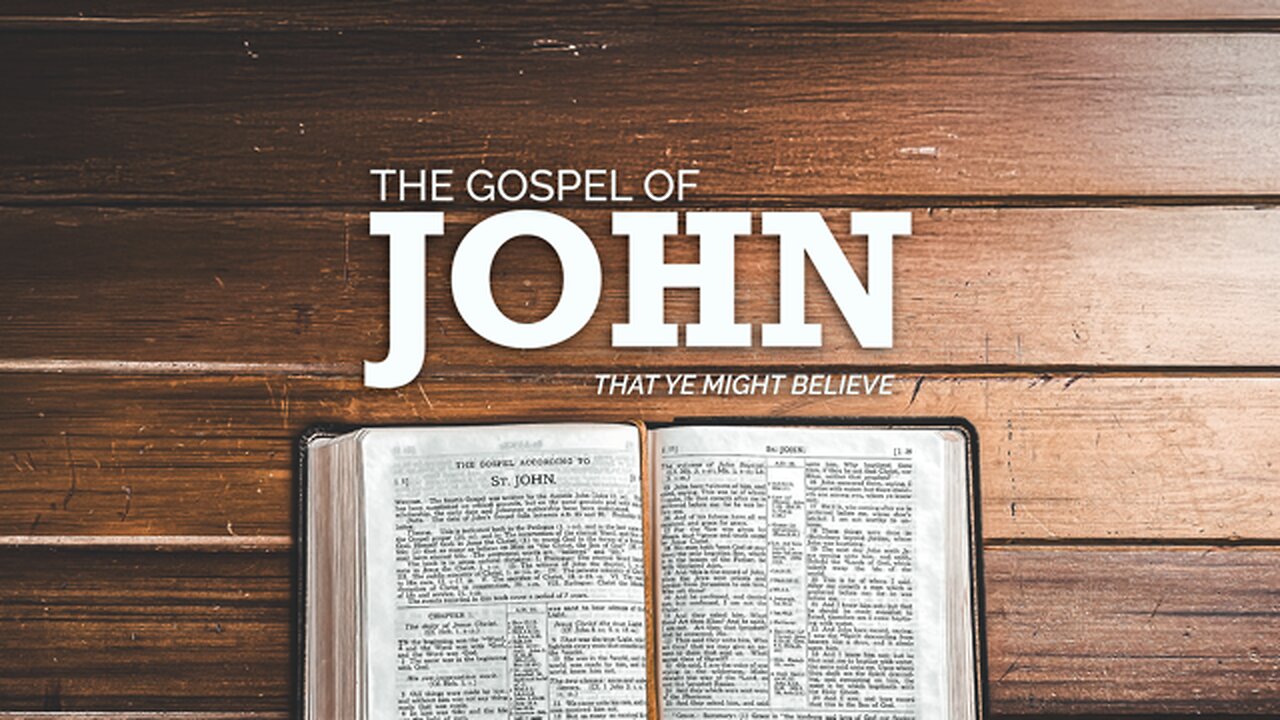 August 5, 2026 - Wednesday PM - The Gospel of John Lesson 18 - Pastor Brian Rice