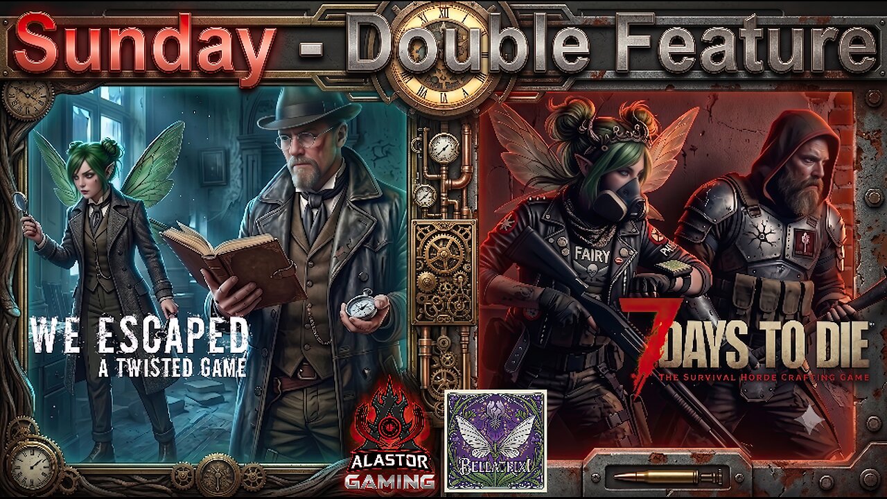 SUNDAY HORROR RUN: We Escaped A Twisted Game into 7 Days To Die ft. Bellatrixi!