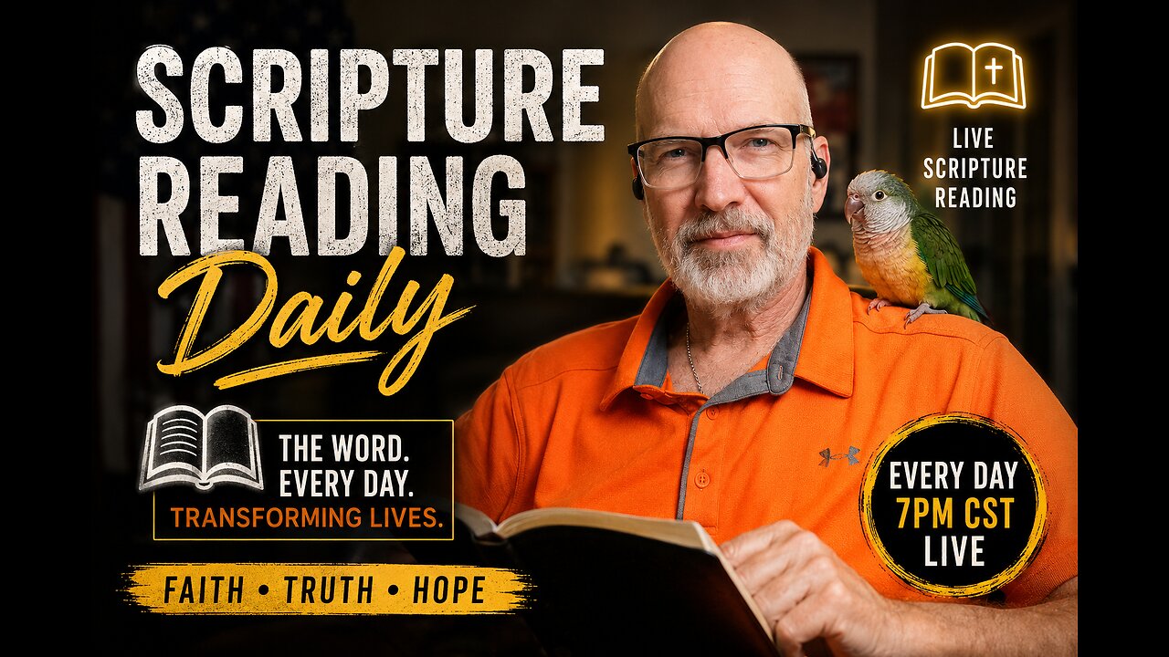 📜 Daily Scripture Reading (Matthew, Mark, Luke & John)