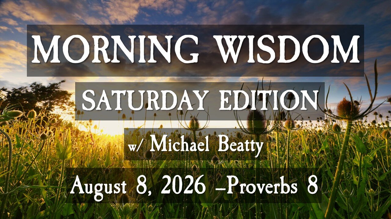 🌤️MORNING WISDOM✝️🕊️