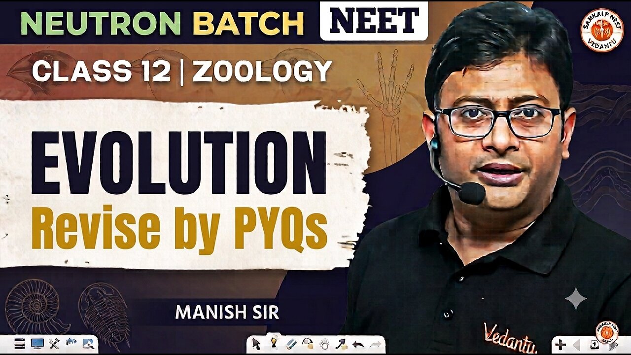 Evolution | Complete Chapter Revision by PYQs | NEET | Zoology | MD Sir | PW | NCERT