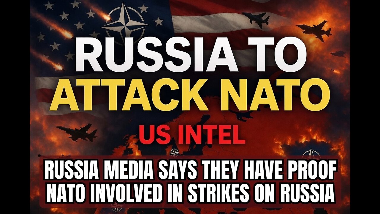 RED ALERT - RUSSIA SAYS NATO ATTACKED THEM --- US INTEL RUSSIA TO ATTACK NATO --- MORE RUSSIAN DRONES IN GERMANY