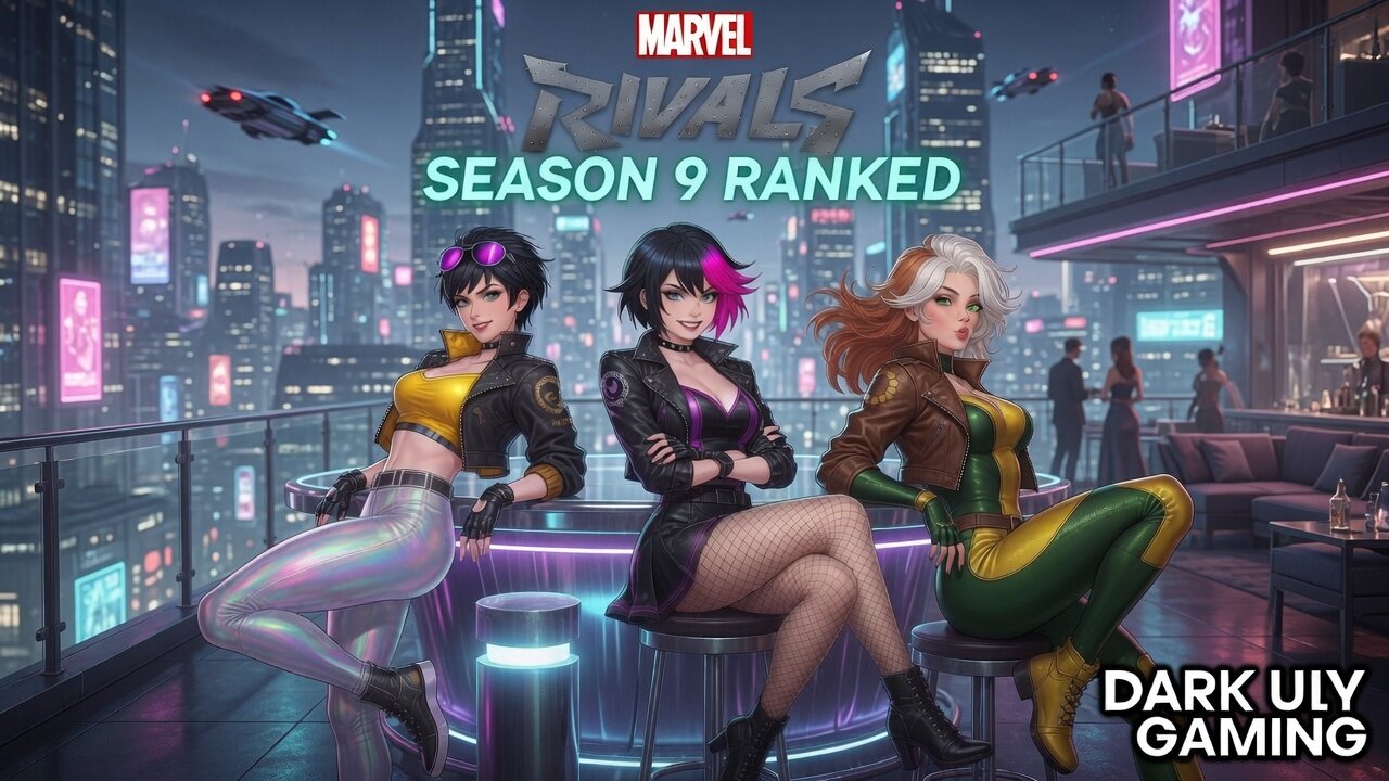 Marvel Rivals Season 9 Ranked – Solo Grind at the Sky Bar! 🍹🌃