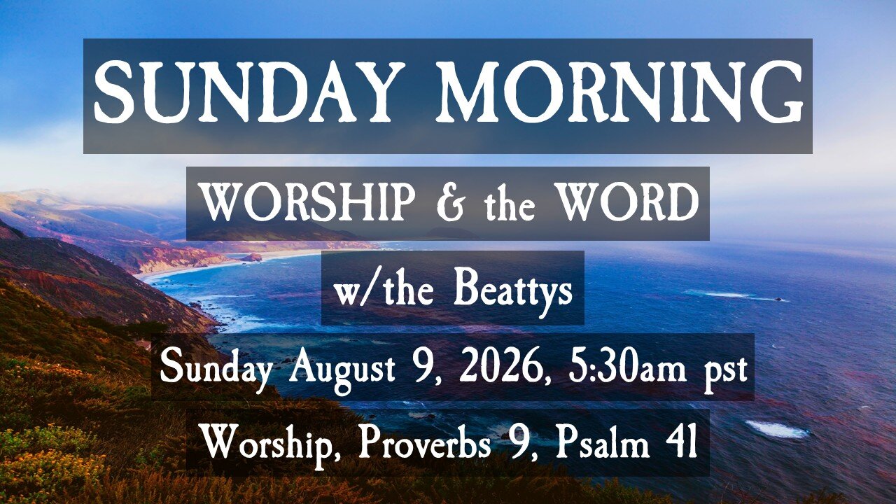 🌞 SUNDAY MORNING ✝️🕊️