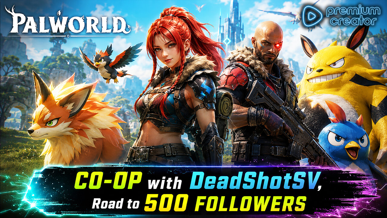 🟠 Palworld |Getting Started 🔥 Road to 500 🟠 Co-Op with DeadShotSV