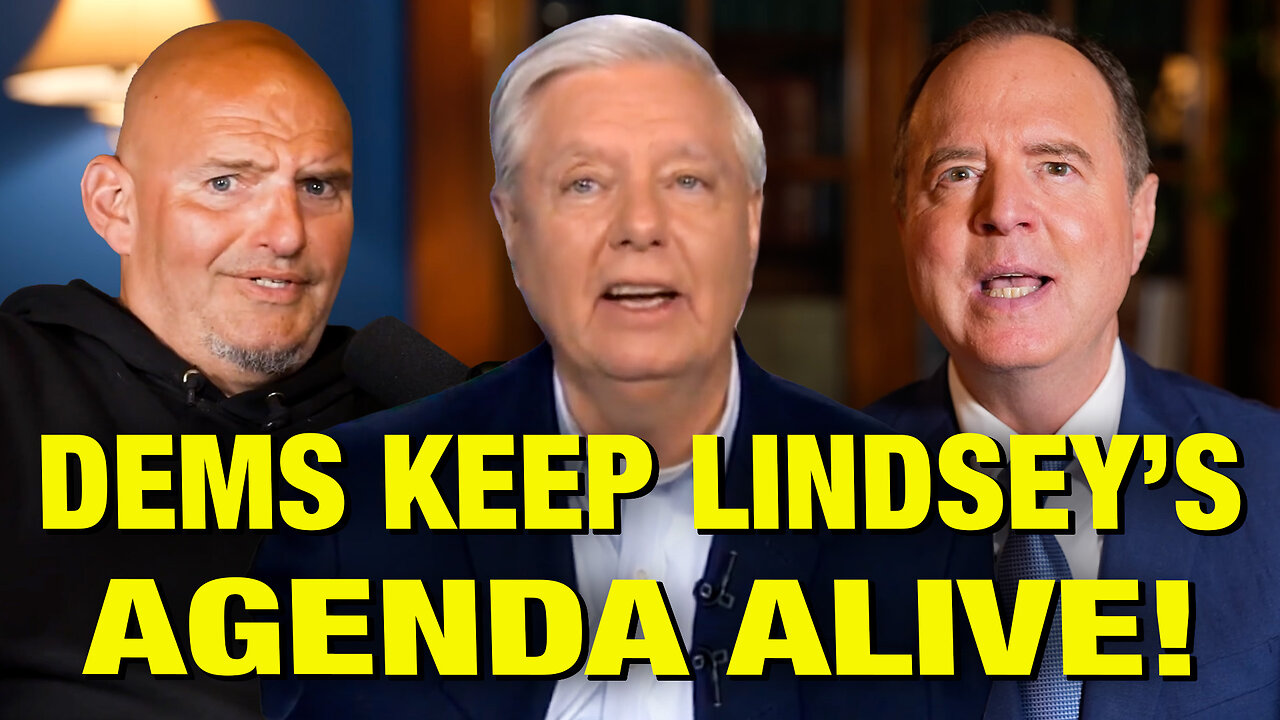 Dems RUSH To Push Dead Lindsey Graham’s Pro-War Agenda!