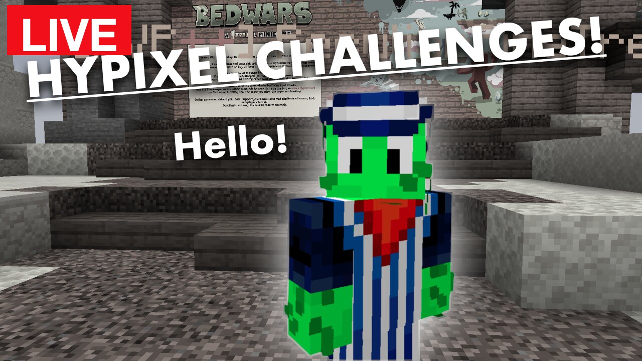 Much Duels Practice Needed! - Hypixel Minigame Challenges! - Minecraft Livestream