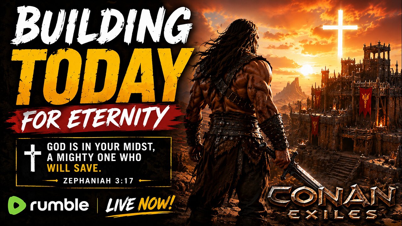 🐘 Hopefully Nothing Explodes Tonight 😅 | Conan Exiles | Zephaniah 3:17