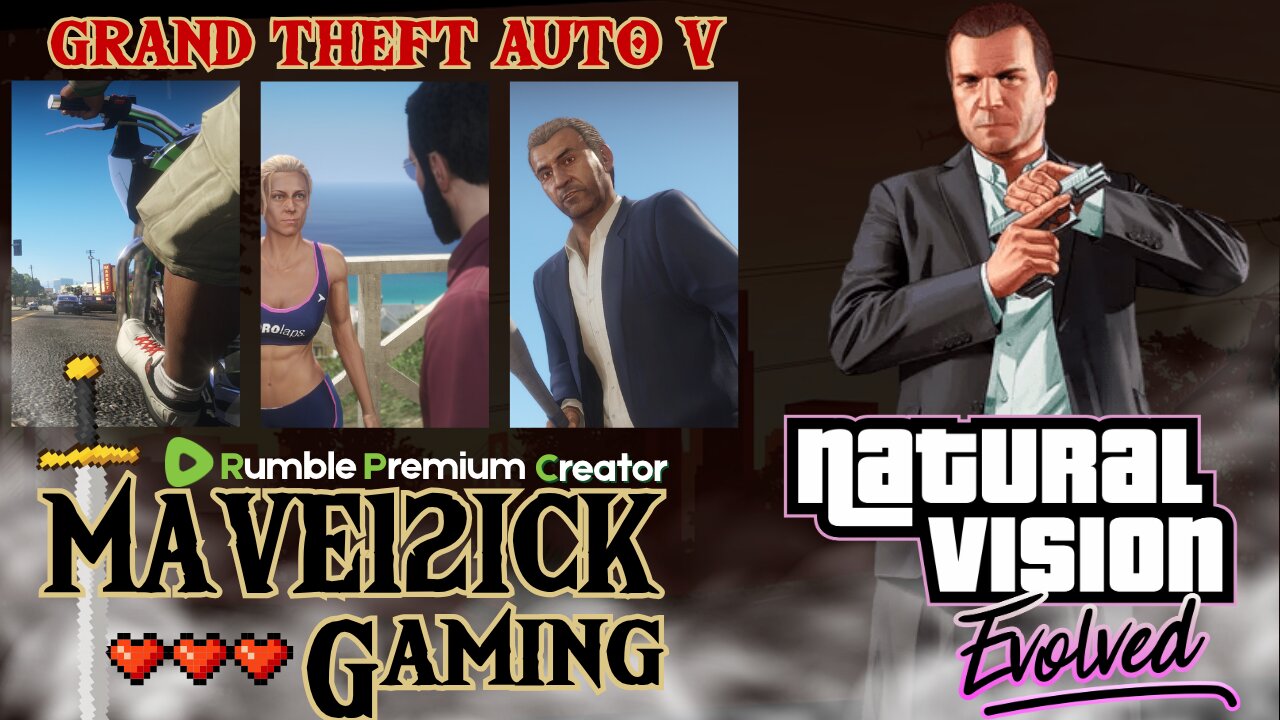 | Natural Vision Evolved Mod | GTA V | 72/75 Chatters! l