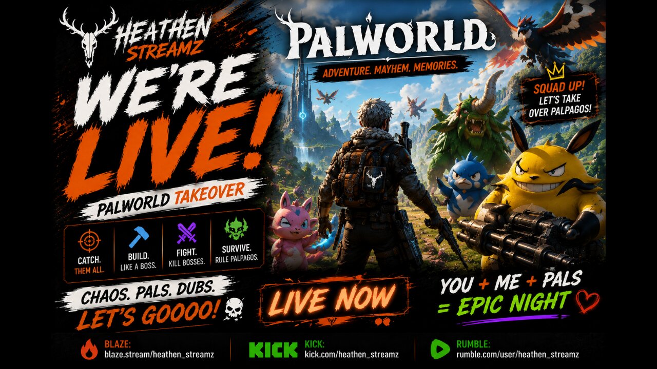 🔥 PALWORLD IS PURE CHAOS! | Rare Pals, Huge Bosses & Bad Decisions 😂