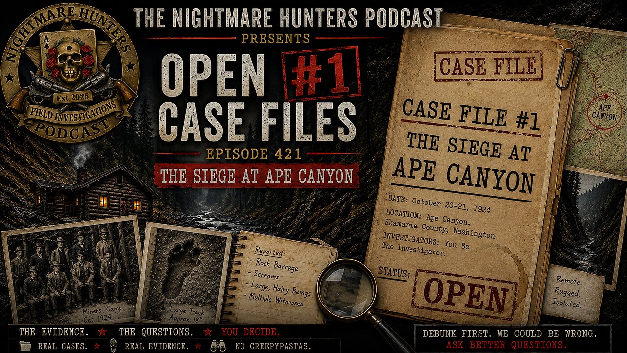 Open Case Files #1 - The Siege of Ape Canyon!