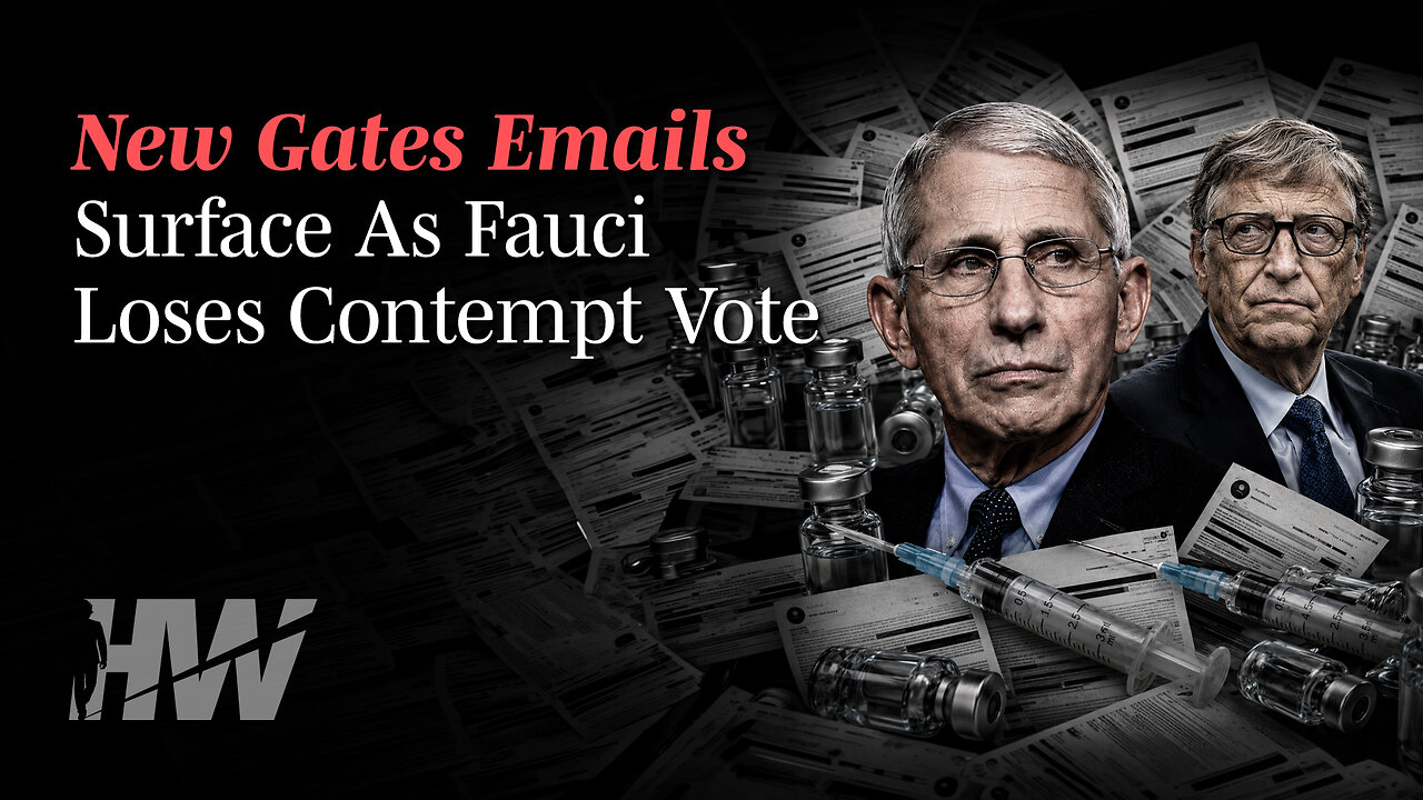NEW GATES EMAILS SURFACE AS FAUCI LOSES CONTEMPT VOTE