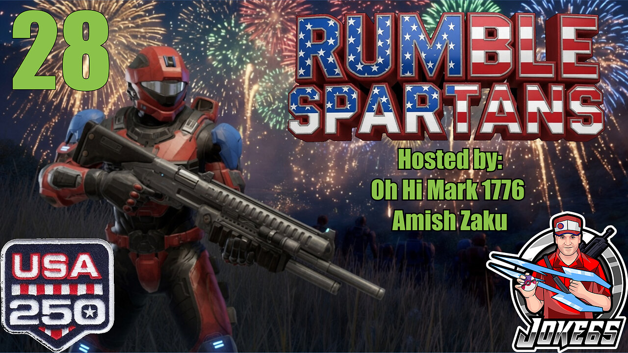 [LIVE] Halo Multiplayer Rumble 28: AMERICA 250 | Hosted by Oh Hi Mark and Amish Zaku | #RumbleGaming