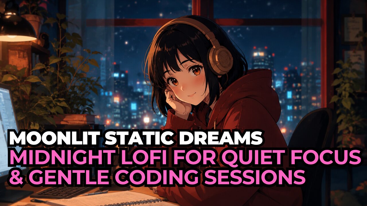 Neon Snowfall Reverie | Deep Night Lofi to Drift Through Thoughts & Study Hours