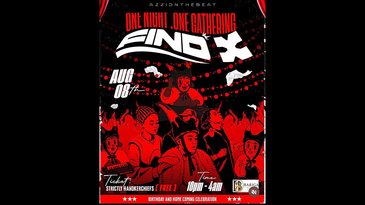 One Night. One Gathering. Find X 🤪