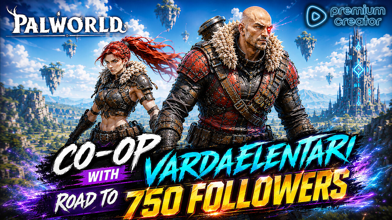 PALWORLD 😎 We r killin it 🤣🤣😎 Road to 750 Followers 👌 Co-op with @VardaElentari