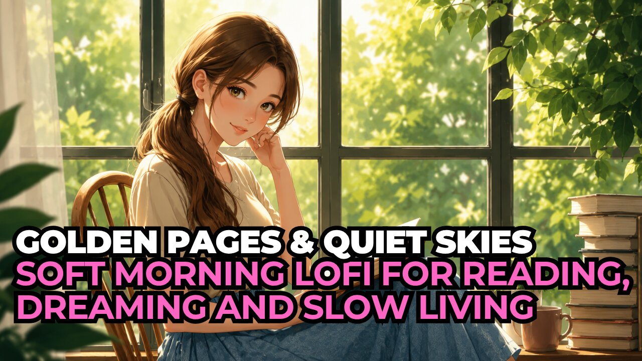 Sunlit Window Reverie | Peaceful Lofi Beats for Calm Minds and Cozy Afternoons