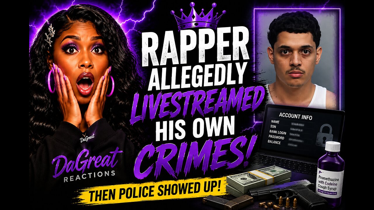 Rapper Allegedly Livestreamed His Own Crimes… Then Police Showed Up! 😳