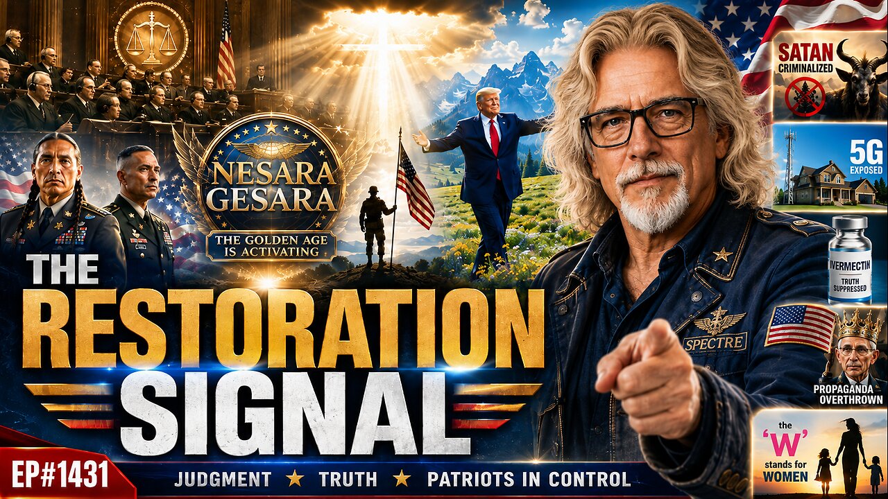 #1432 THE RESTORATION SIGNAL LIVE FROM THE CALIFORNIA REPUBLIC 🌴 08.04.26