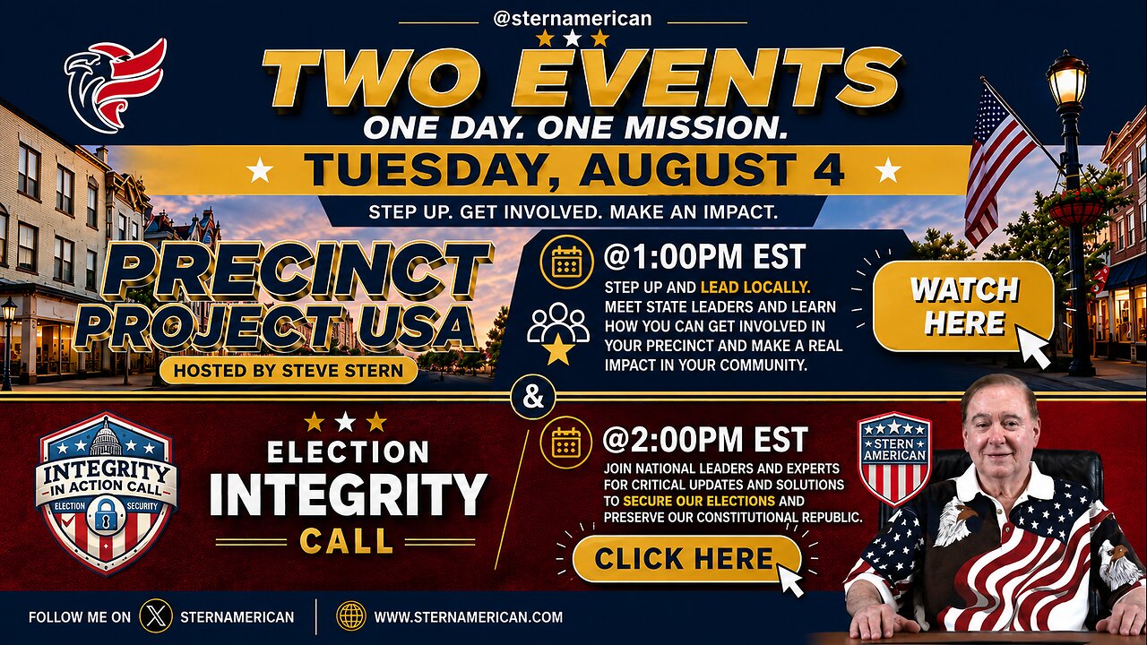 America Rising Presents – Stern American’s Election Integrity Call #27
