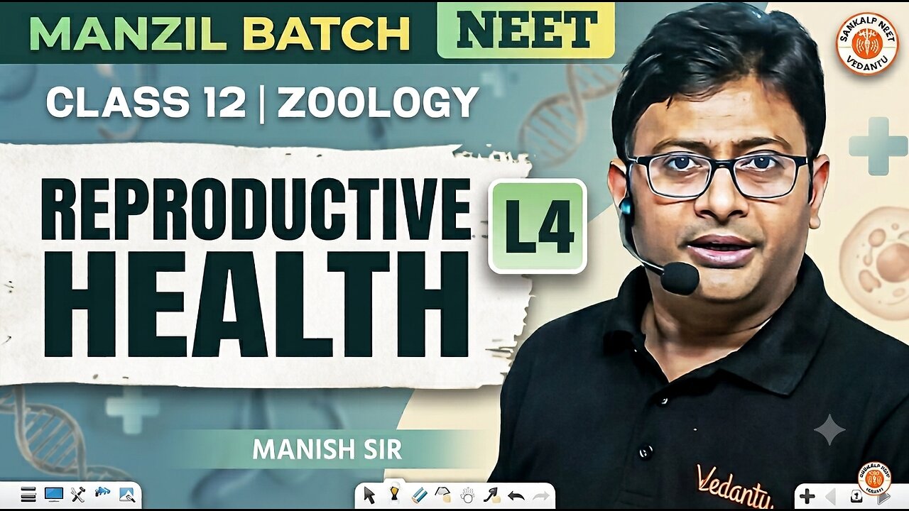 Reproductive Health | Lecture 4 | NEET | Zoology | MD Sir | PW | NCERT