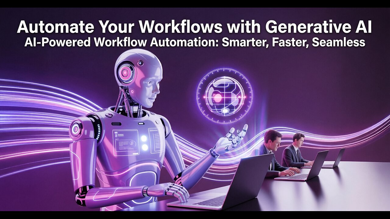 Automate Your Workflows with Generative AI: Smarter, Faster, Seamless
