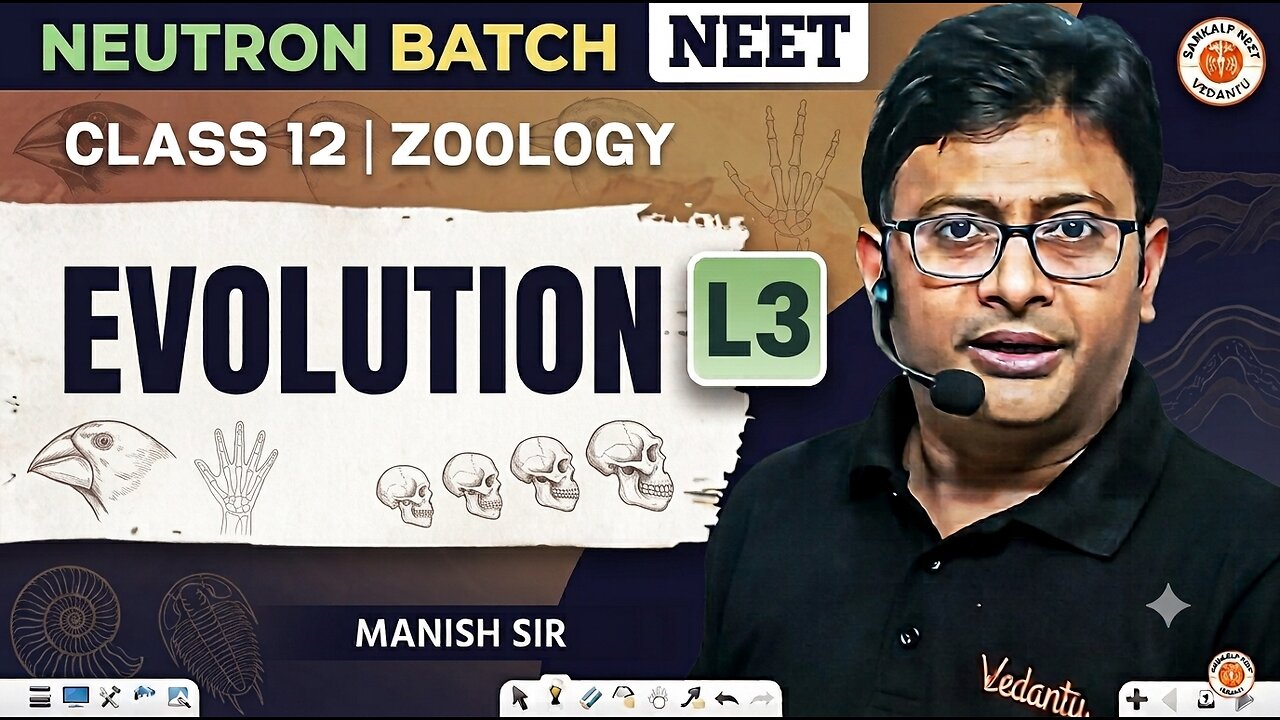 Evolution | Lecture 3 | NEET | Zoology | MD Sir | PW | NCERT