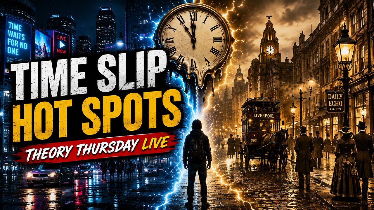 👻 Theory Thursday LIVE | Time Slip Hot Spots | Places Where Time Doesn