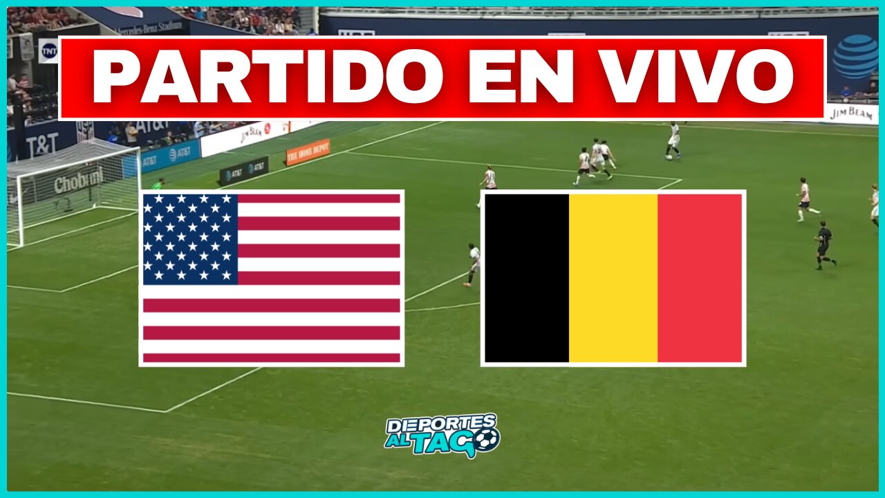 ✅ ESTADOS UNIDOS vs BÉLGICA EN VIVO - MUNDIAL 2026 | OCTAVOS DE FINAL