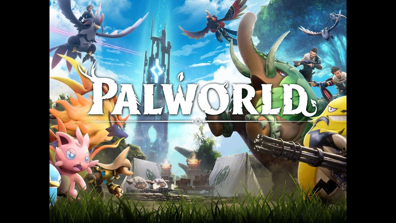 Playing Palworld for the First time Live