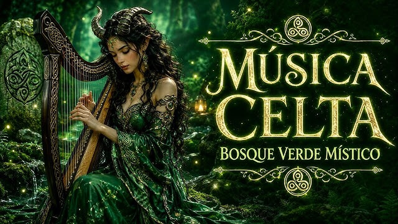 Mystical Green Forest Celtic Music