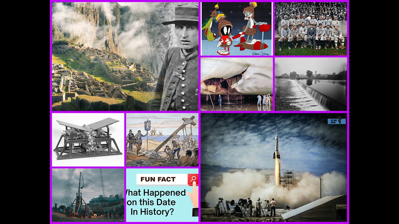 THIS DATE IN HISTORY - Window Tax, 2.5 Month Foot Race, Kitchen Debate AND MORE! 07-24-2026