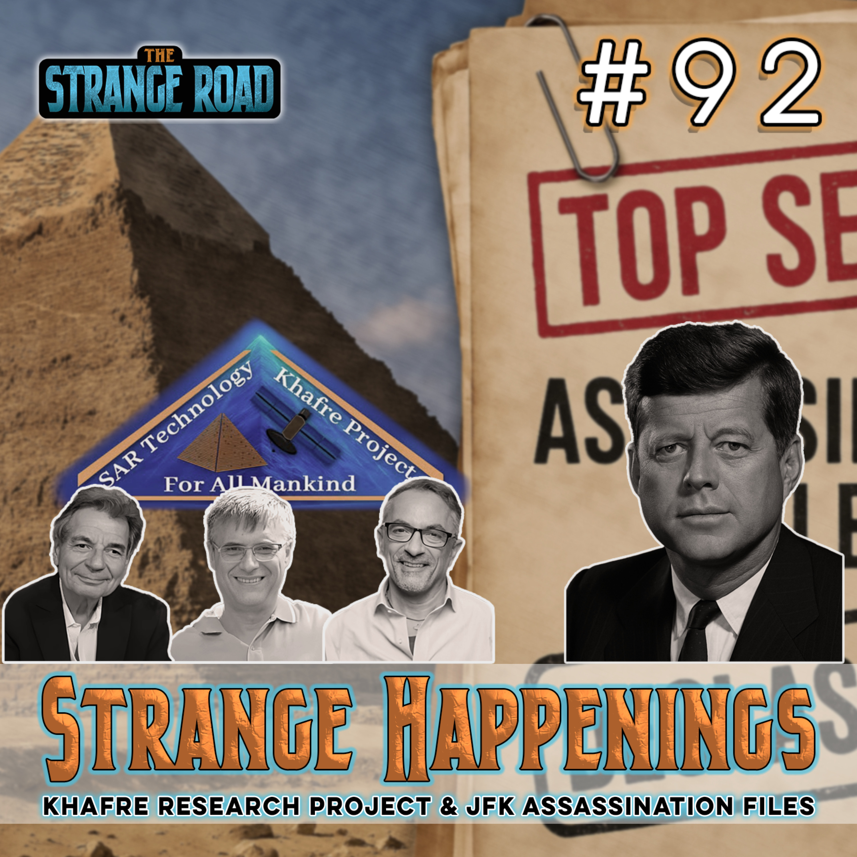 Khafre Pyramid Research Project and JFK Assassination Files Unsealed | Strange Happenings