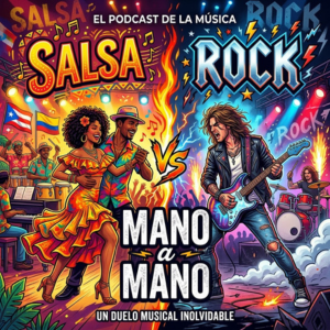 Salsa vs rock, el mano a mano