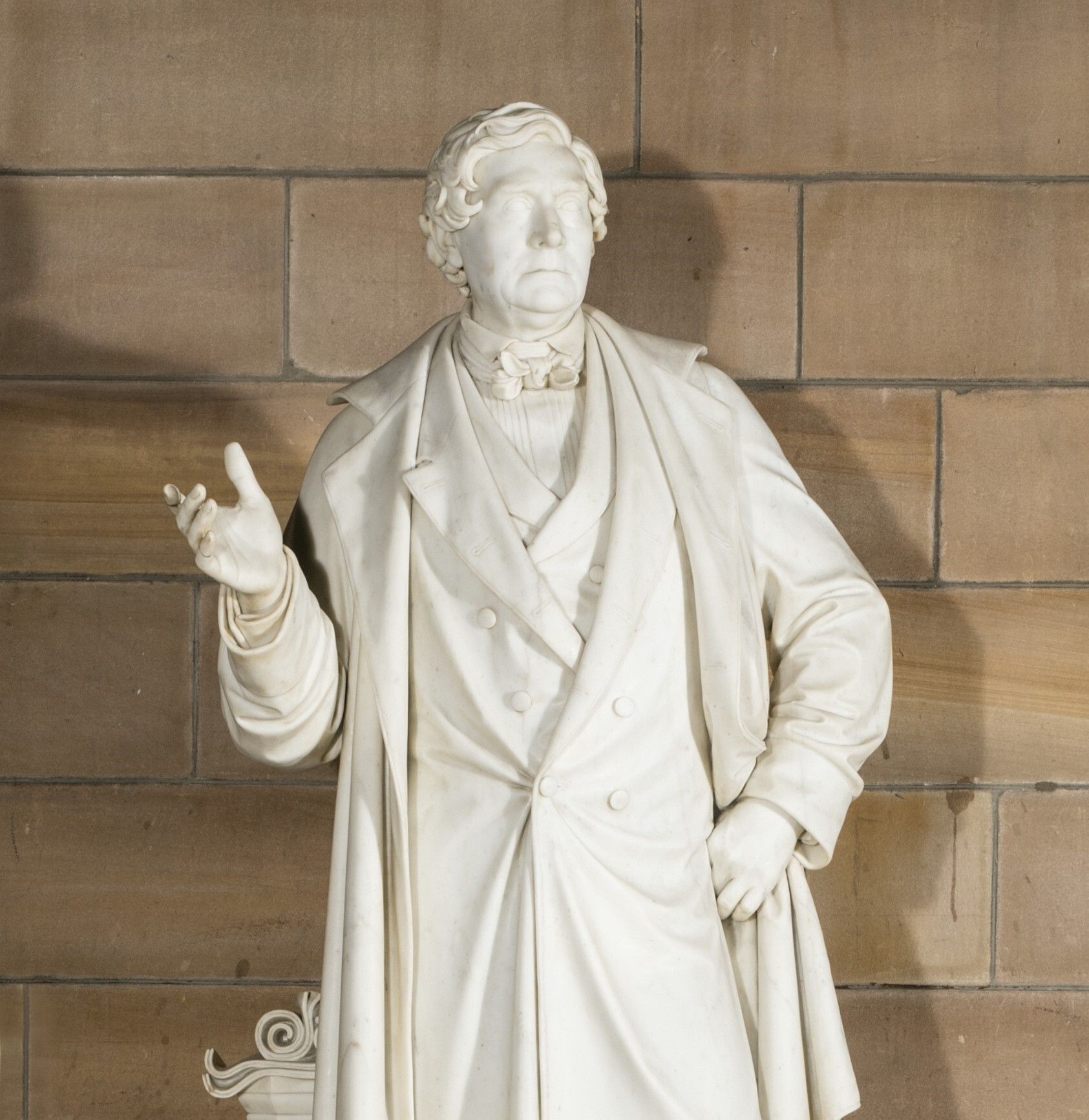 52: The statue of William Charles Wentworth and Adelaide Ironside