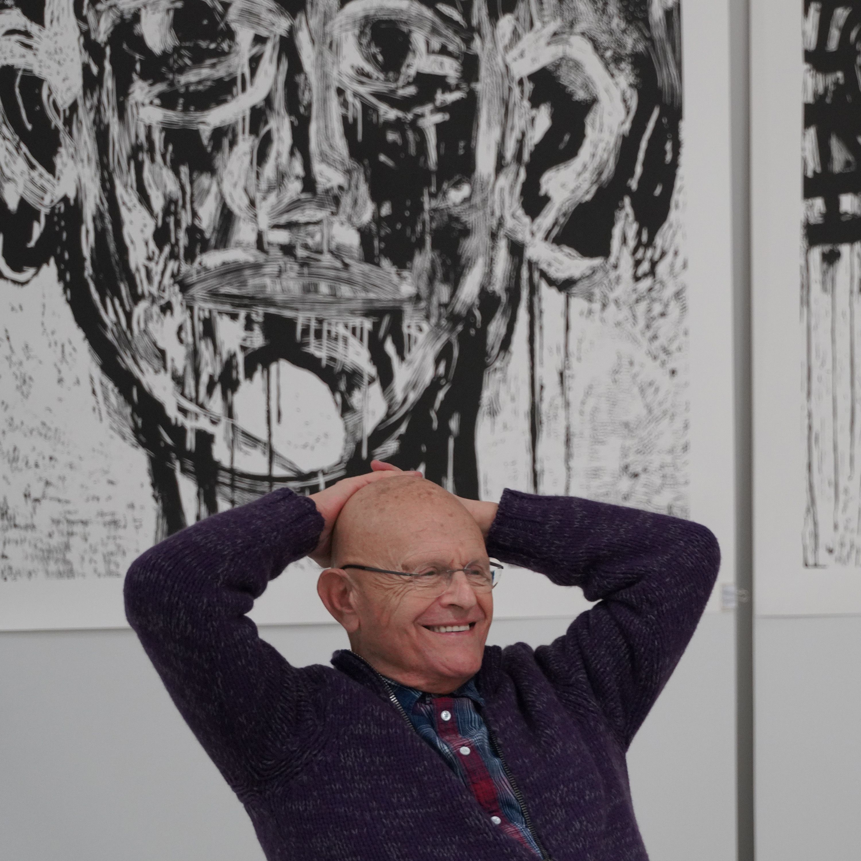 10:  Jim Dine one of the most important artists working today, a prolific and unparalleled printmaker, whose iconic images are internationally renowned.