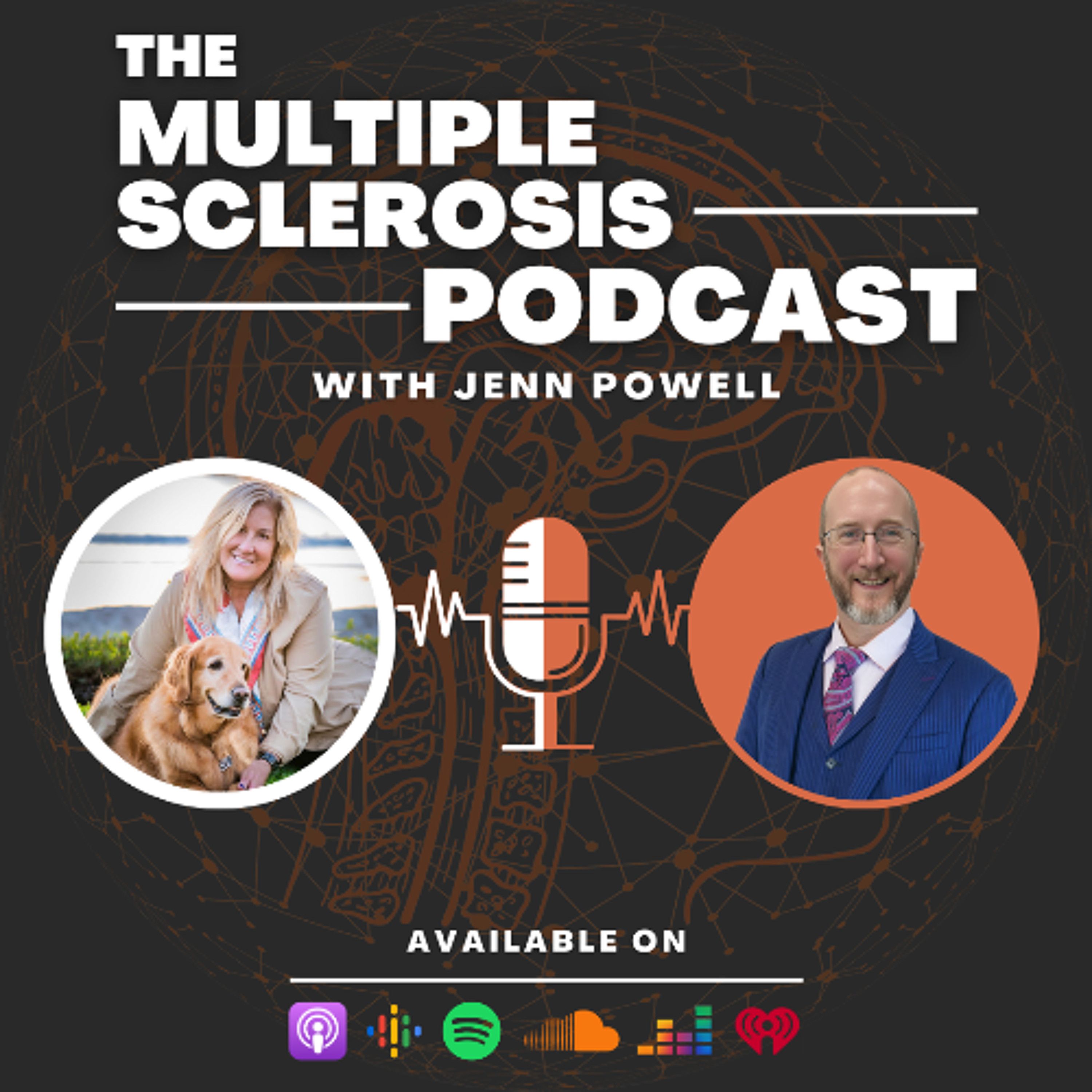 Jenn sits with neurologist and media sensation Dr. Aaron Boster