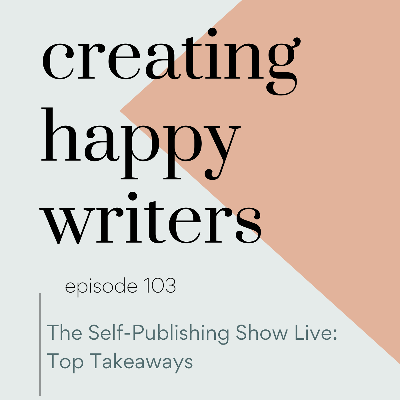 S3 Ep103: The Self-Publishing Show Live 2025: Top Takeaways